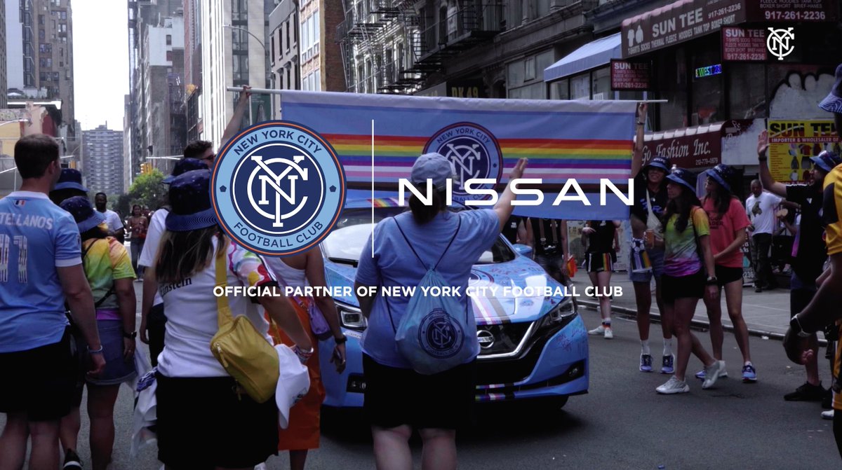 Proud to celebrate #Pride2023 in NYC 🌈 Nissan