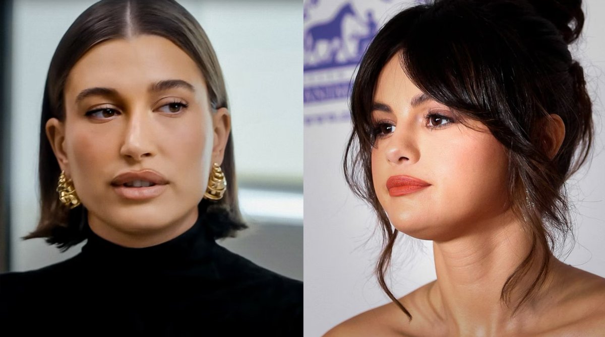 Hailey Bieber shuts down the "made up and twisted" narratives between her and Selena Gomez 🙅♀️
