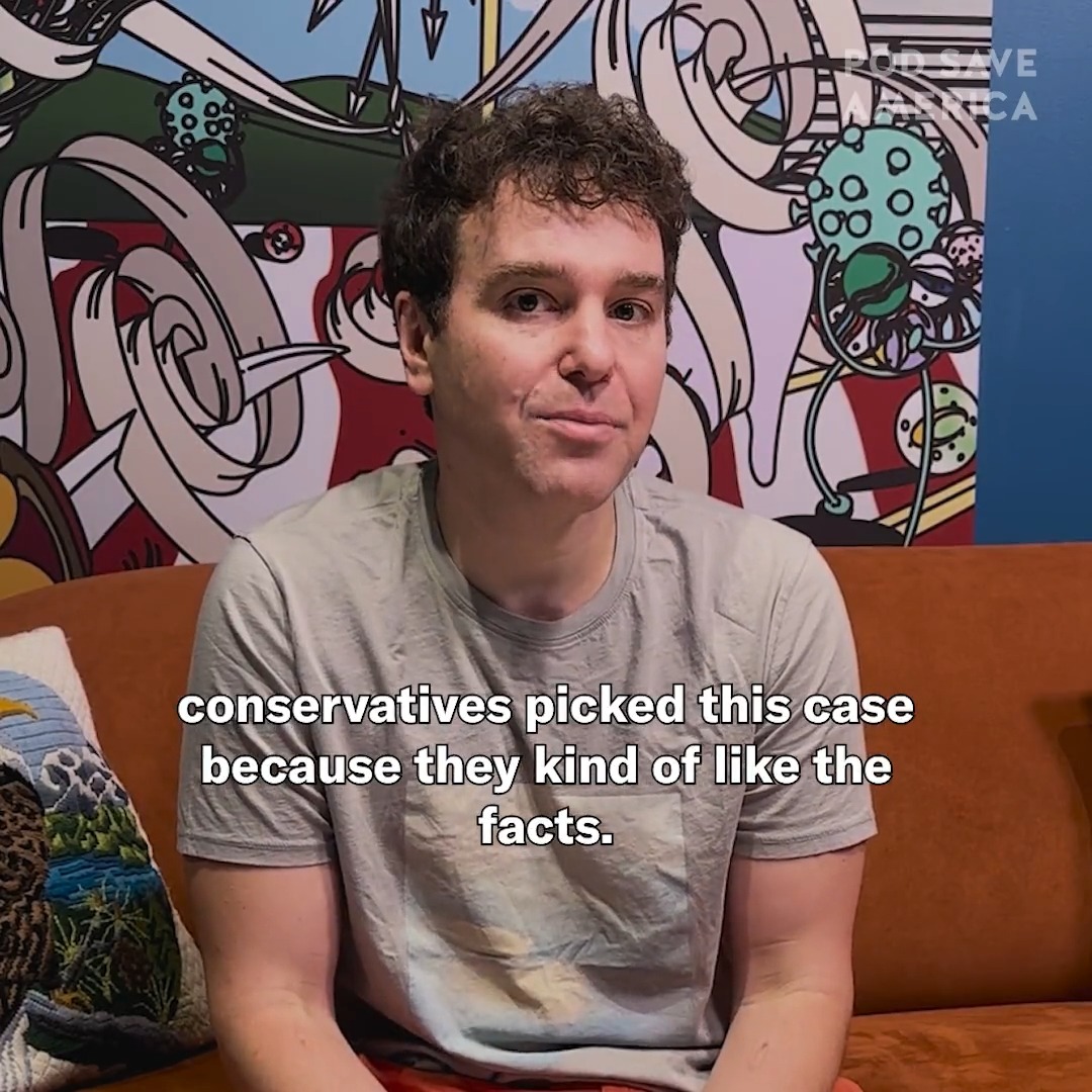 "What happens if someone passes away and you're trying to plan a funeral for your husband. And when you show up, the funeral home didn't realize that you were gay and turns you away." —Jon Lovett