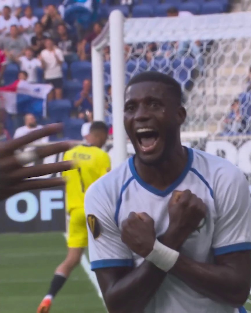 👀📹 ¡Así fue la anotación de José Fajardo para abrir el marcador a favor de FEPAFUT 🇵🇦! #GoldCup
