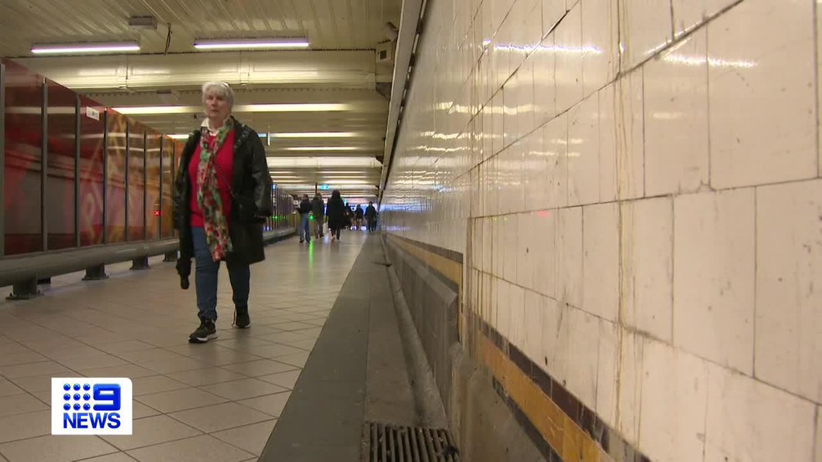 There are calls to clean up Flinders street Station, with historians worried parts of it are being left to rot. They say a proper restoration of its subway tiles could give it the same appeal as some of the best international metros. Madeline Slattery #9News
