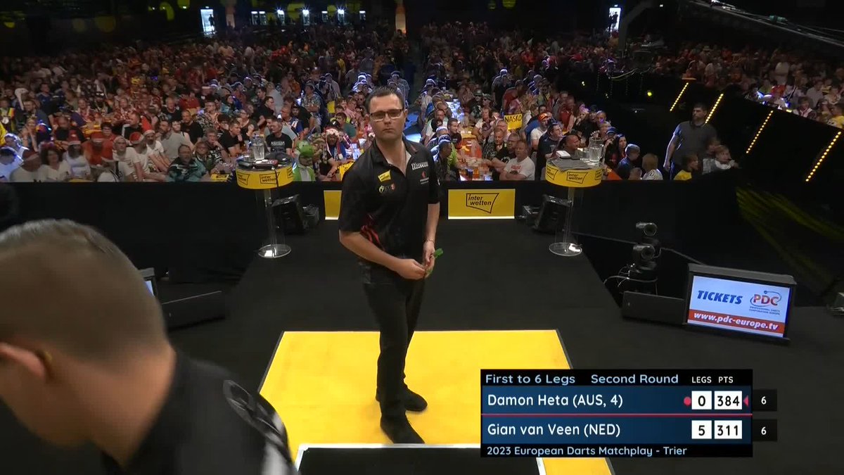 OH MY WORD GIAN VAN VEEN! 🔥 114.15 average 100% on the doubles Three 180s Two ton-plus finishes Gian van Veen is SPECIAL! 📺 | #ET10