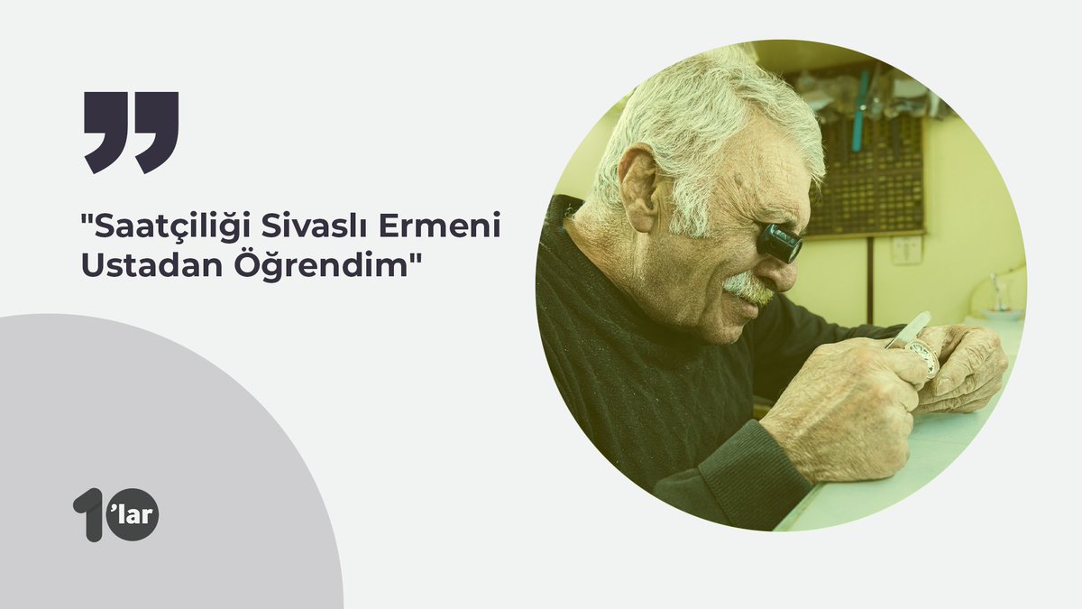 "Bu dükkanı, #Ermeni ustamdan devraldım." "Feriköy Pasajı'ndaki dükkanların çoğu gayrimüslimlere ait." Kemal Usta olarak bilinen Hosrof Ablak, hem pasajdaki dükkanının hikayesini hem de mesleğini 10’lar'ya anlattı.