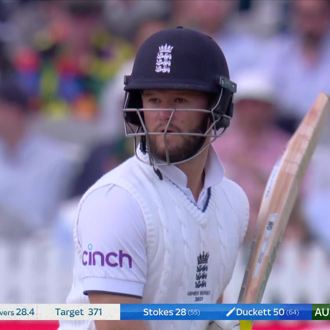 Well then... What do we think of this one? 👀 Cleary grounded 😉 #EnglandCricket | #Ashes