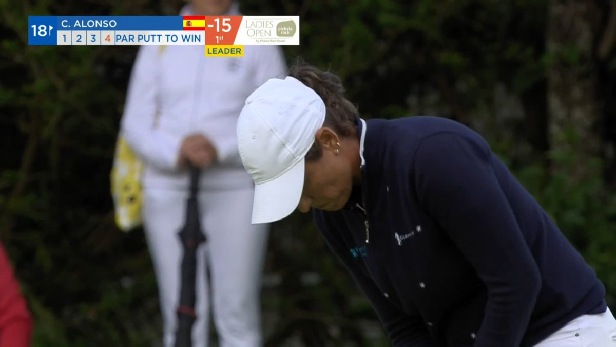 Carmen Alonso was a top ranked Amateur. Turned pro at 19 and soon after lost her father unexpectedly. Later in her career took a yr off to care for her mother who had cancer. Today she won for the 1st time. 19 yrs after turning pro. Golf is awesome