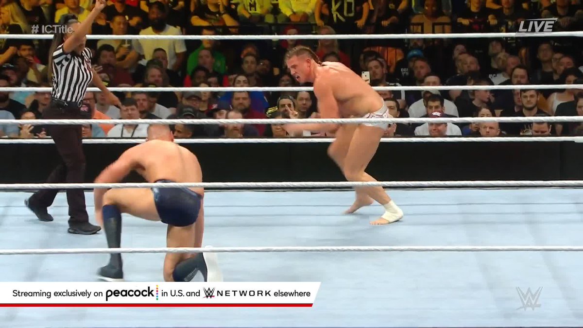 #ICTitle on the line at #MITB!