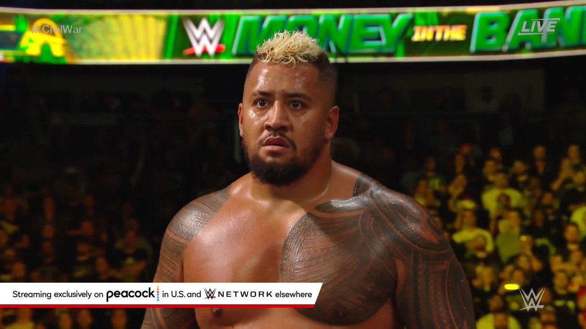 THIS IS INSANE!!! #MITB #CivilWar