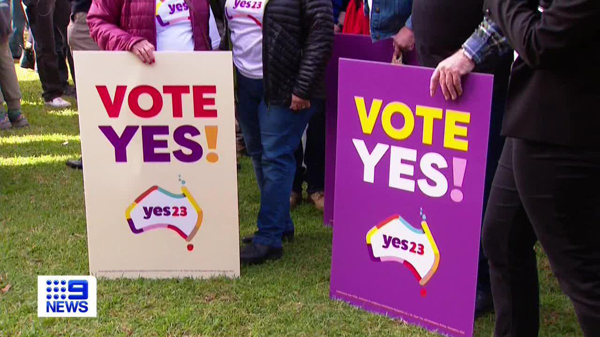 Tens of thousands of Australians have attended rallies to show their support for an Indigenous Voice to Parliament. With a referendum just months away, public sentiment is slipping prompting the Yes campaign to shake up its approach. Fiona Willan #9News