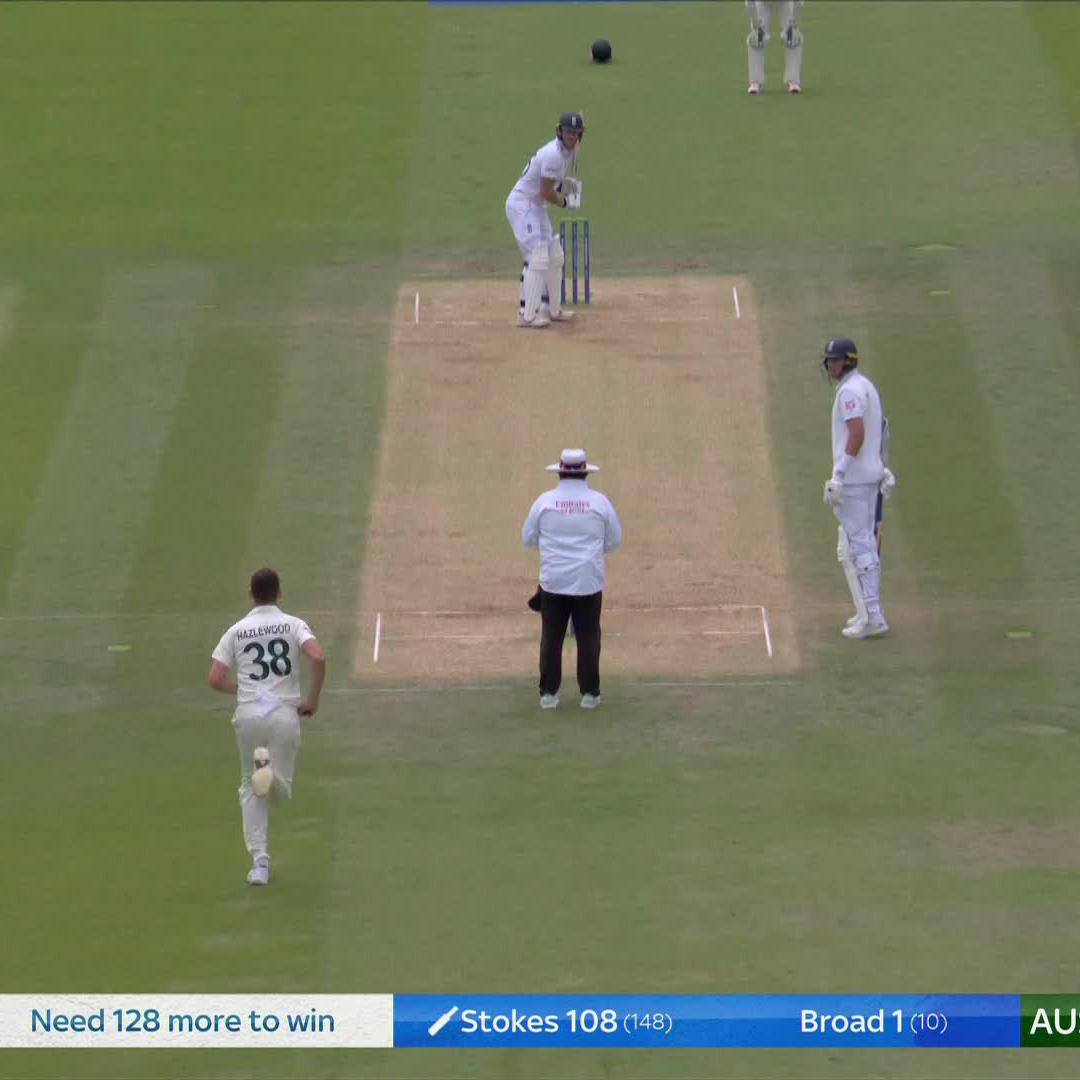 We're back at it after lunch... And so is Ben Stokes 💥 #EnglandCricket | #Ashes