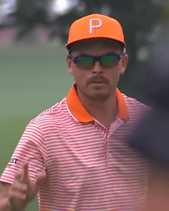 46 FEET for @RickeFowler 💪 He extends his lead to two Rocket Classic.