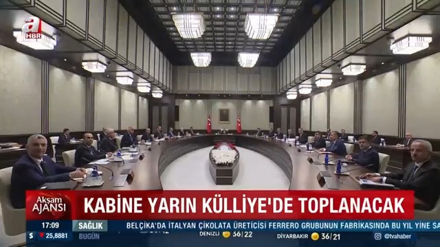 Kabine yarın Külliye’de toplanacak Meclis’e sunulacak torba yasa gündemde olacak