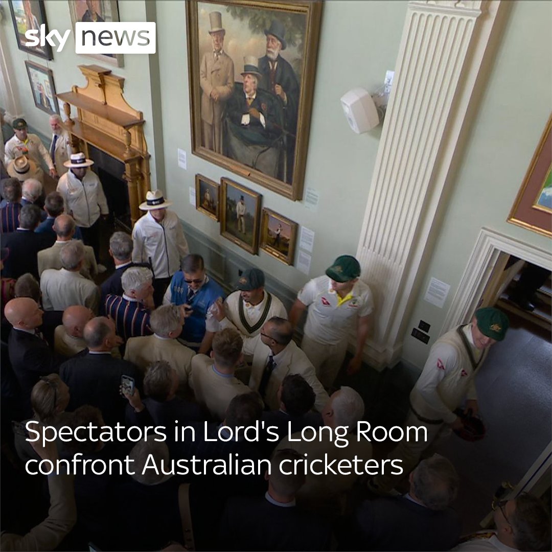 As the players left the field for lunch at Lord's, Usman Khawaja and David Warner were confronted by Marylebone Cricket Club (MCC) members. The MCC has since "unreservedly apologised" to the Australian team after "words were unfortunately exchanged".