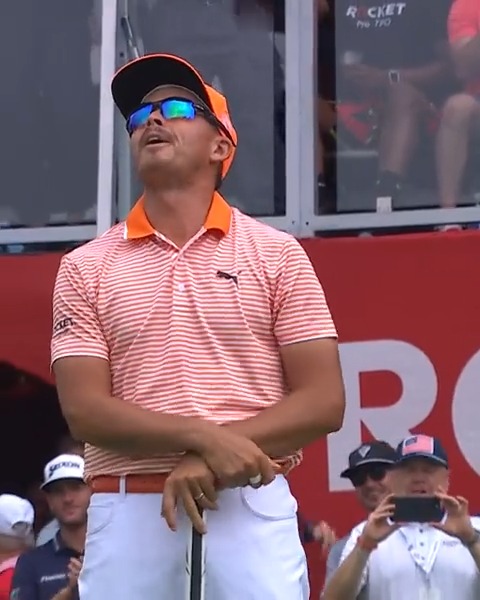 A champion once again 🏆 The winning moment for Rickie Fowler Rocket Classic.