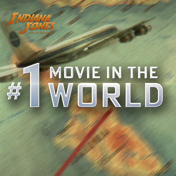 Don't miss the #1 movie in the world! #IndianaJones and the Dial of Destiny is now playing only in theaters. Get tickets now: