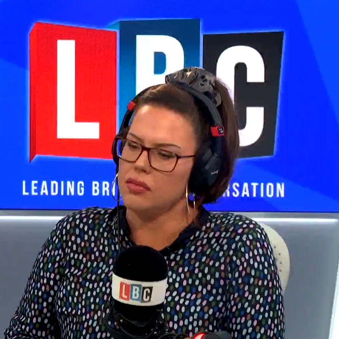 'They never ever take responsibility.' This frustrated @_NatashaDevon caller wants the government to take accountability for the NHS crisis.