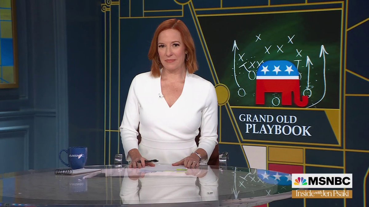 We're noticing the reemergence of an old ploy straight from the GOP playbook, only this time the party has a new target... Jen Psaki breaks it down.
