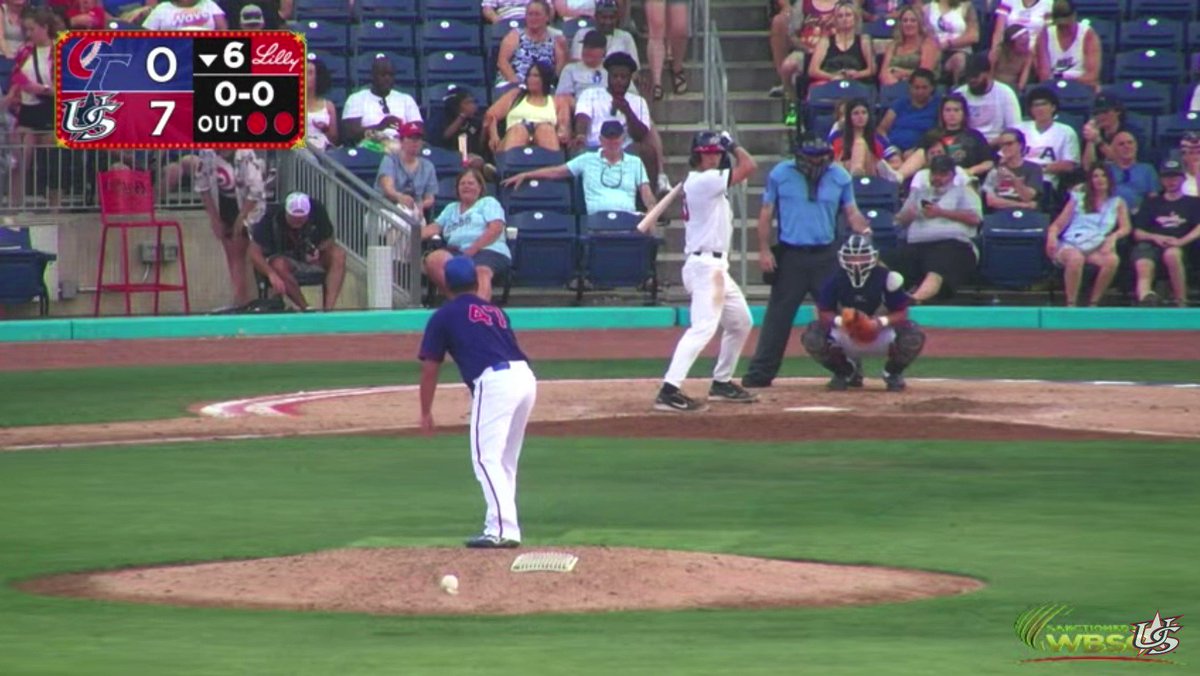 JAC CAGLIANONE WITH THE SECOND HOME RUN OF THE INNING🔥 435 ft...but who's counting?🫢