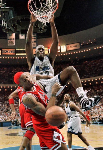 SHAQ Every current center would be BBQ Chicken