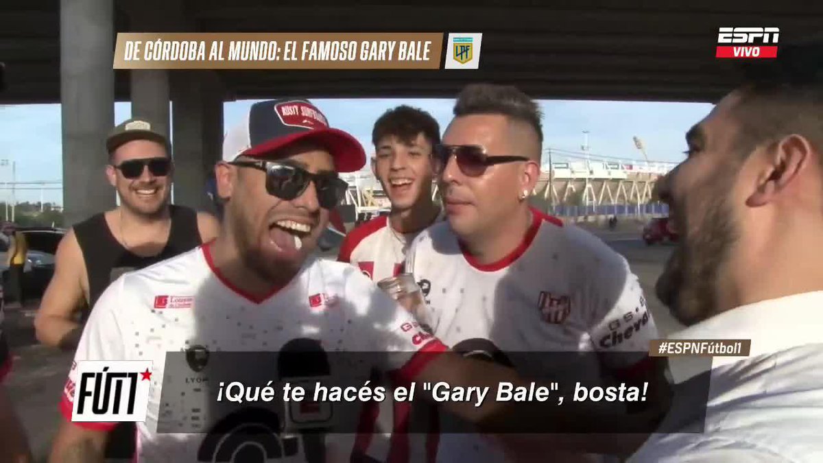 GARY BALE... ¡CAPÍTULO 2! El FAMOSO hincha de Instituto dijo presente en la previa del encuentro ante Belgrano y dejó nuevas perlas... ¡Contó que habló con el Facha Castelli! 📺 #ESPNFútbol1 | #ESPNenStarPlus