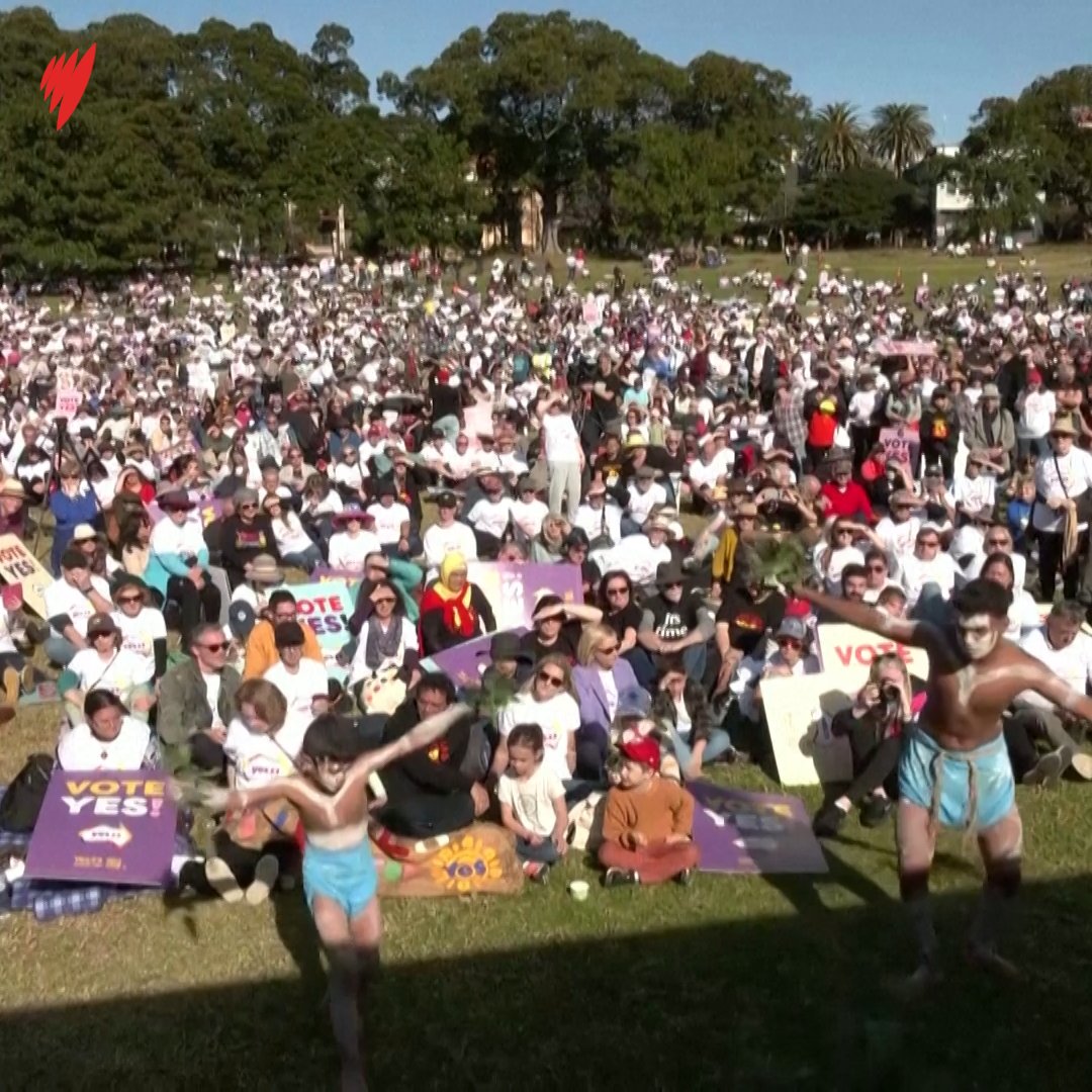 Thousands of people joined rallies across Australia over the weekend to show support for the Indigenous Voice to Parliament referendum. Read more: