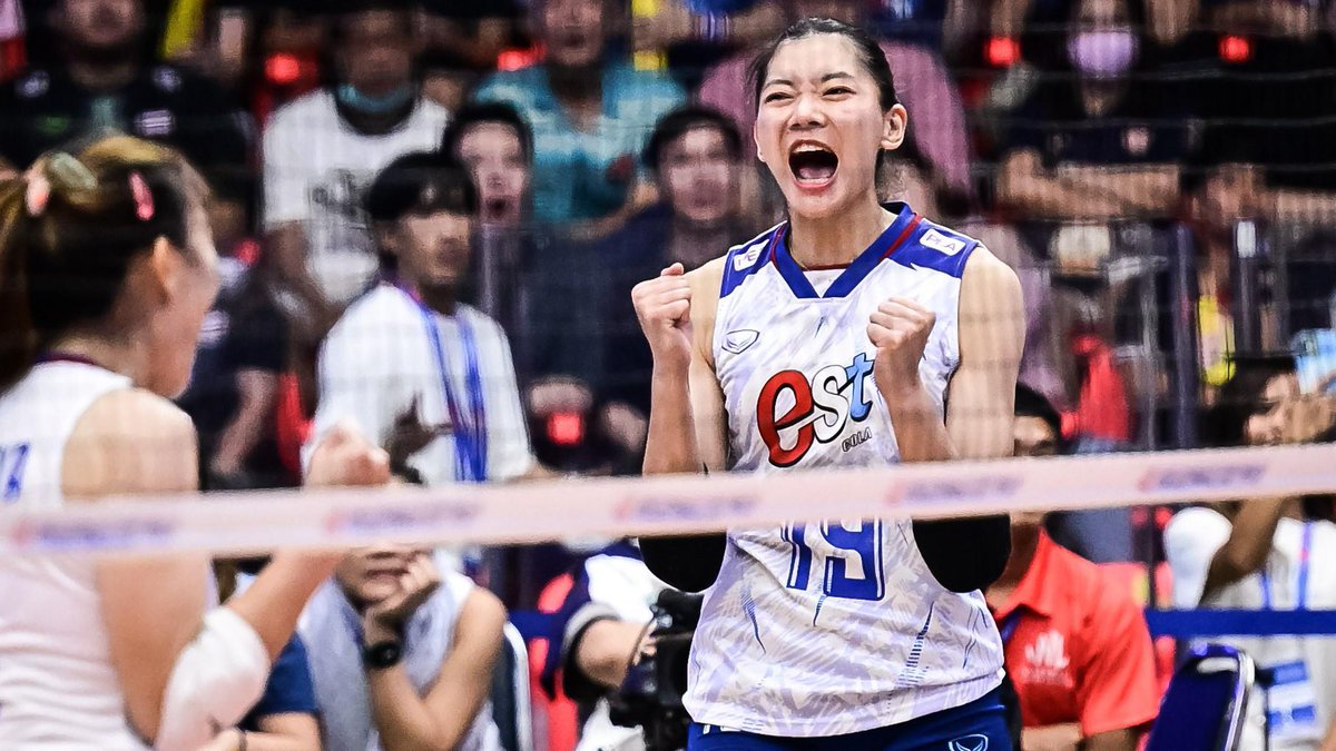 Chatchu-On Moksri 🇹🇭 Fans in Bangkok saw a stellar performance from the outside hitter who scored 20 points 🆚 Brazil 🇧🇷 to end 🇹🇭 #VNL2023 journey. 📺 Full match replay on ⏰ Full schedule: 🏐 #Volleyball #VNL