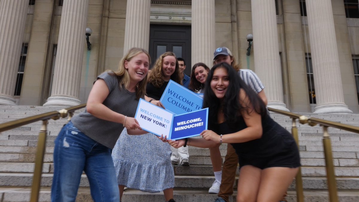 Welcome President Minouche Shafik! We can't wait to show you around our beloved University in the greatest city in the world. See you on College Walk!