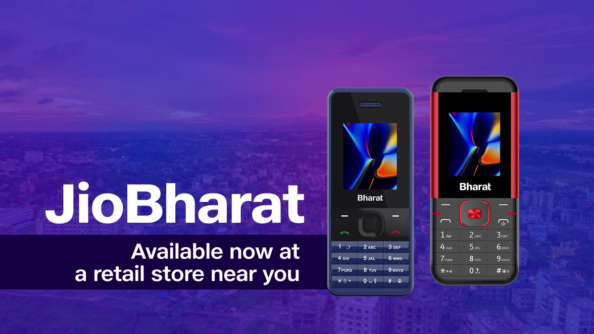 Get Ready for #JioBharat 🇮🇳🙏 #WithLoveFromJio ❤️ #DigitalIndia #JioSaavn #JioCinema #Music #India #Bharat