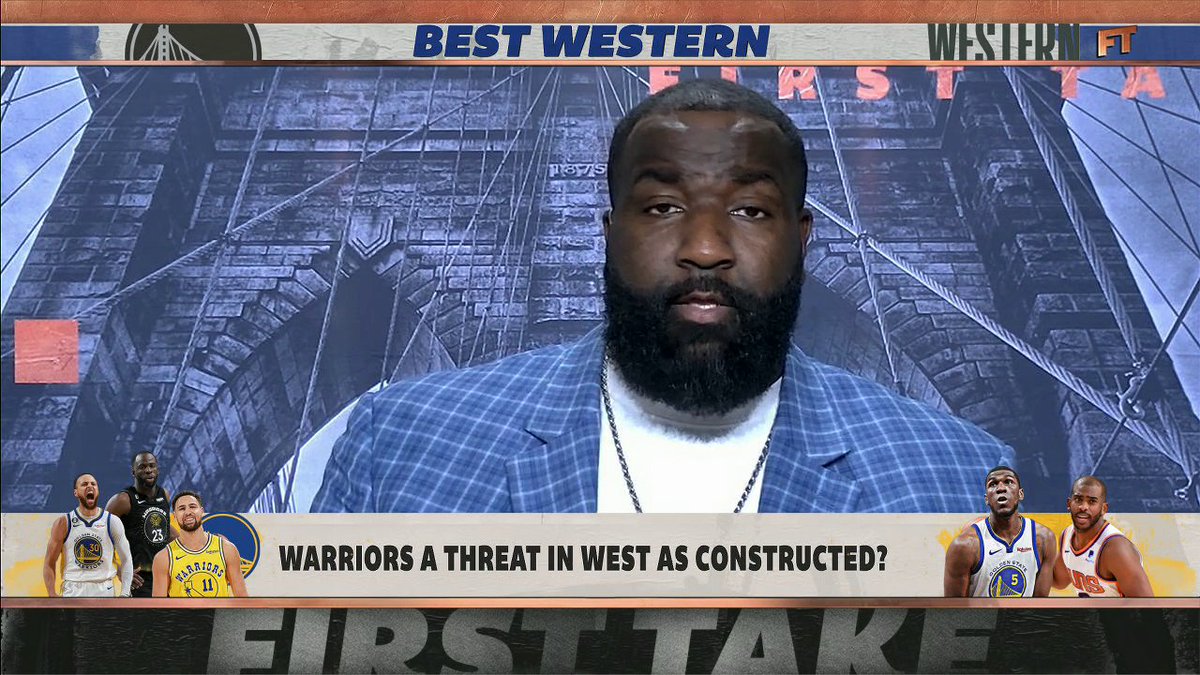 "I'm willing to go out on a limb and say the Sacramento Kings are better than [the Warriors.]" 🗣️ Kendrick Perkins
