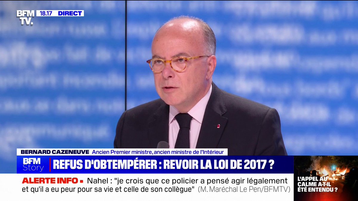 Bernard Cazeneuve: "Le problème de Jean-Luc Mélenchon et ses amis, c'est qu'ils attisent les braises"