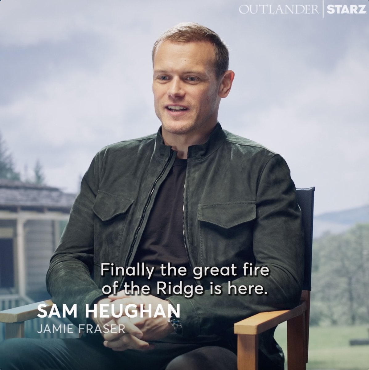 If this season's BTS has taught me anything it's that this cast has fun making scenes that destroy us. #Outlander