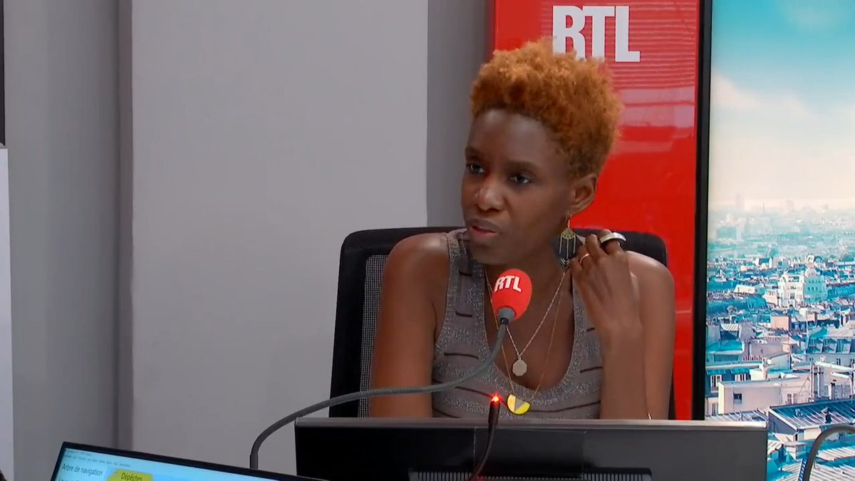 🔴 #emeutes : "Le seul pays où on ne parle pas de la dimension raciale de ce qu'il se passe, c'est la France (...) La France est un pays structurellement raciste" 🗣️ Rokhaya Diallo au micro d'Aurélie Herbemont dans #OnRefaitLeMonde sur #RTL 👈