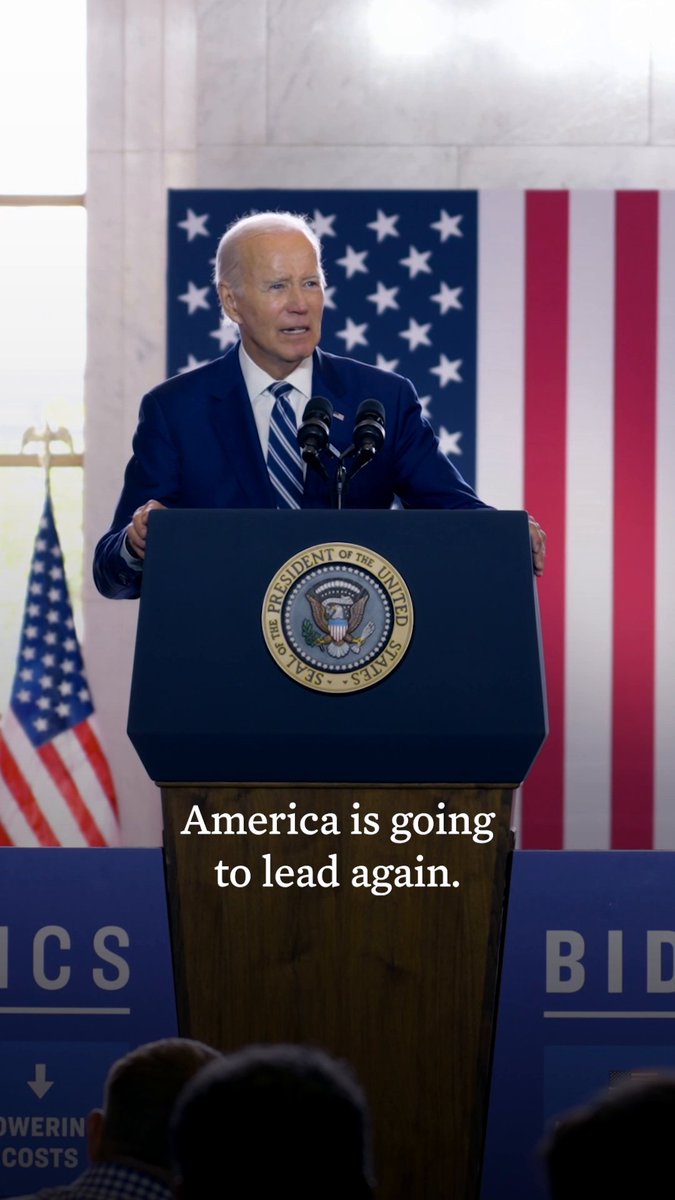 Bidenomics means the industries of the future are going to grow right here at home.