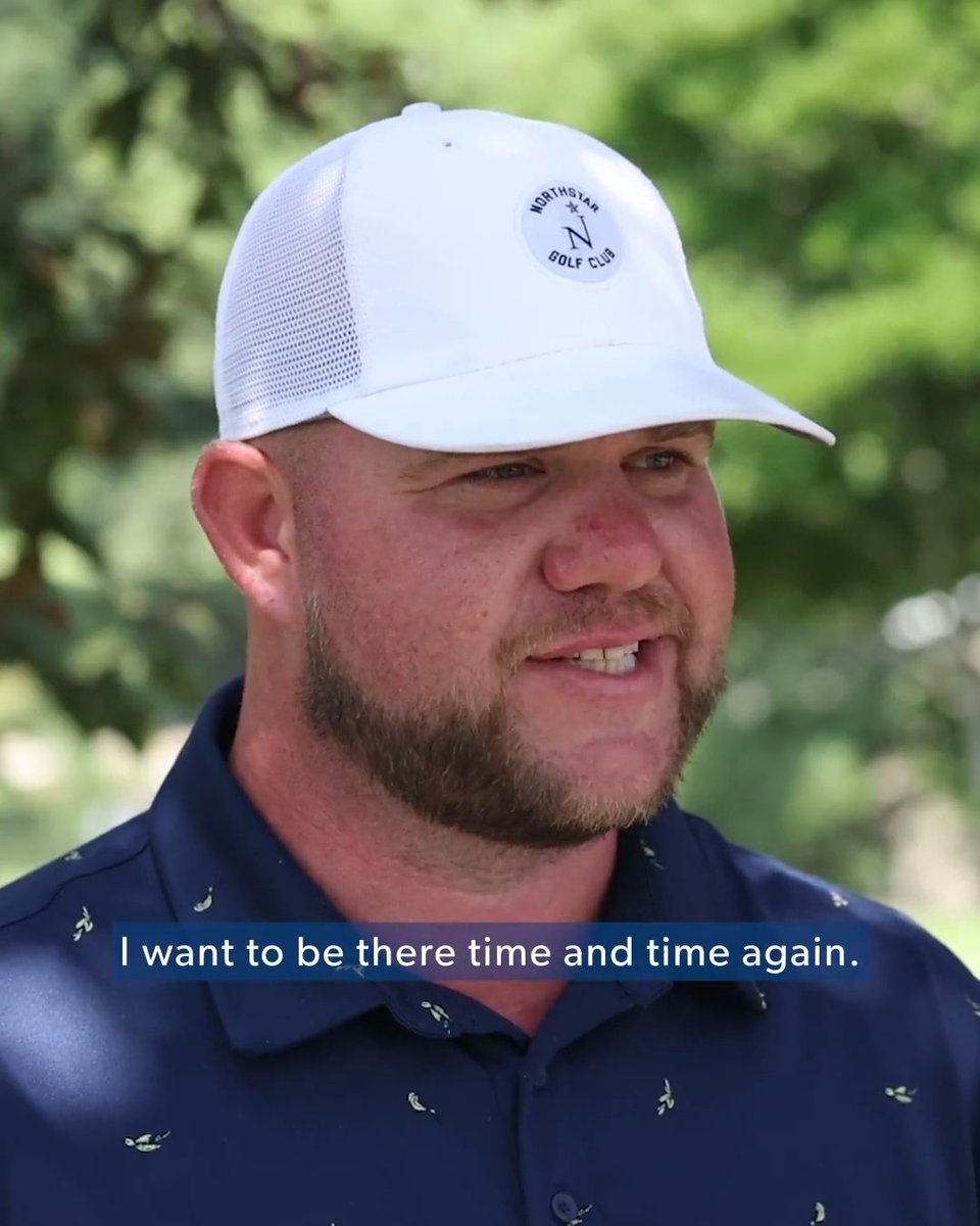 Make Monday Qualifier debut, shoot 62 🤯 @RMart91 caddied on TOUR and LPGA for nearly a decade before fully committing to his own game. Today he shot 10-under and will tee it up this week @JDClassic.