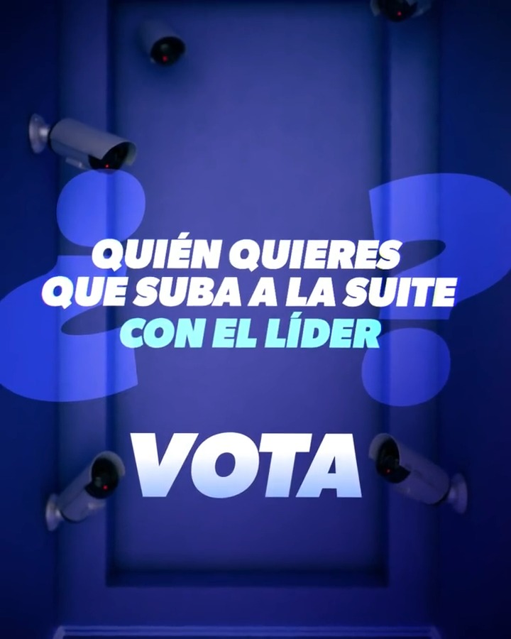 ¡Vota por el habitante ue quieras que acompañe a Jorge Losa en la suite del líder! 😈😜 👉