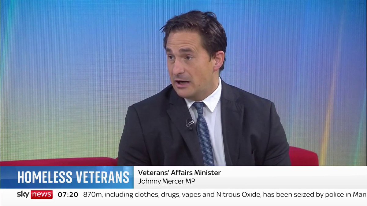 We will end veterans homelessness this year in the UK. A dedicated programme - Op Fortitude; great people, backed by a PM who genuinely wants this to be the best country in the world to be a veteran.