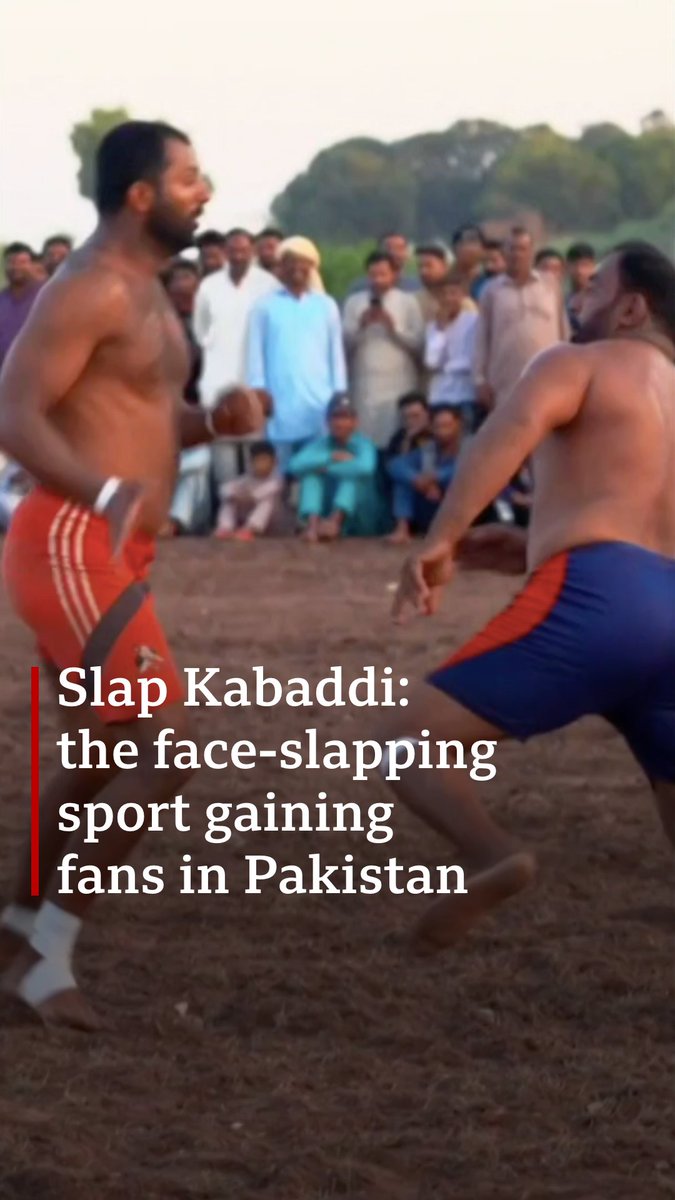 This is Slap Kabaddi. The face-slapping sport gaining fans in Pakistan 🎧