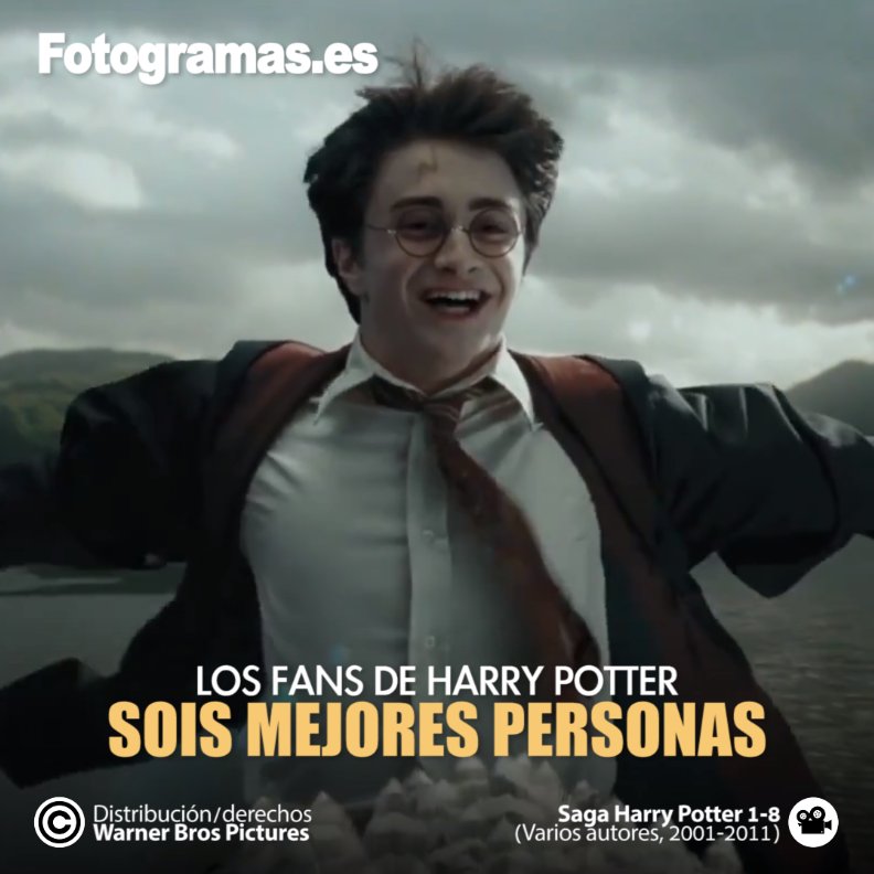 La saga Harry Potter además de ser maravillosa, te hace buena persona.
