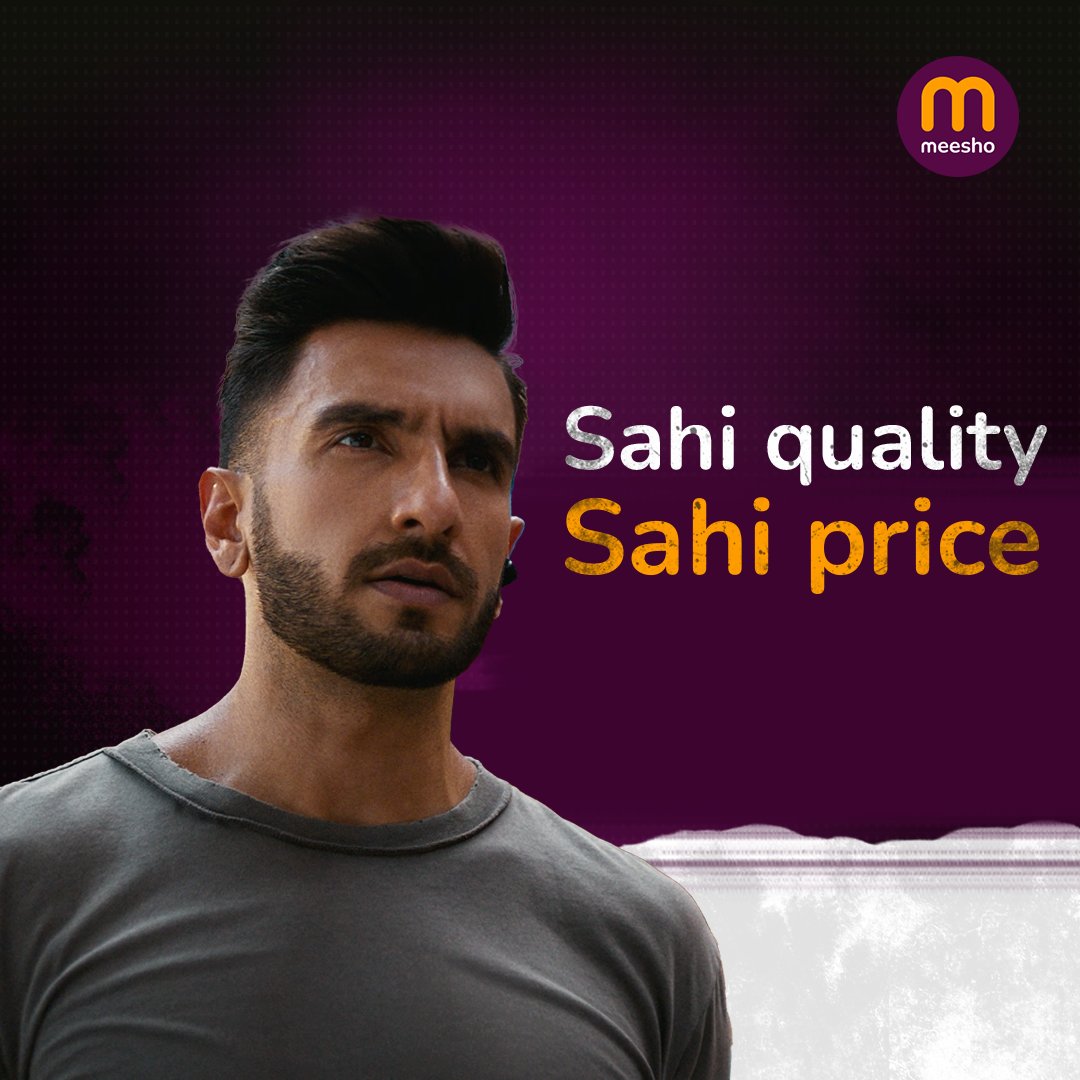 The Secret is out! 🔥 The real ones guessed it already! Agent ⁦Ranveer Singh⁩ ki report bhi ready hain: Meesho pe sahi quality aur sahi price pe sab kuch milta hain! More secrets to follow! #StayTuned #meesho #sahiqualitysahiprice #showmethesecret #meeshoisthesecret