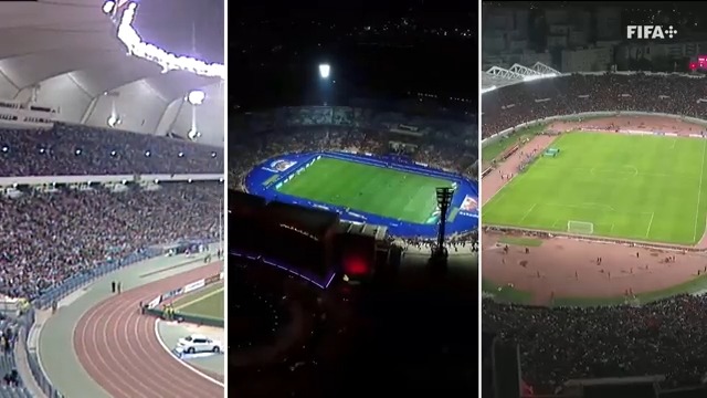 أي تلك الملاعب العربية هو الأكثر رعبًا؟ ملعب الجوهرة 🇸🇦 ستاد القاهرة🇪🇬 مركب محمد الخامس🇲🇦