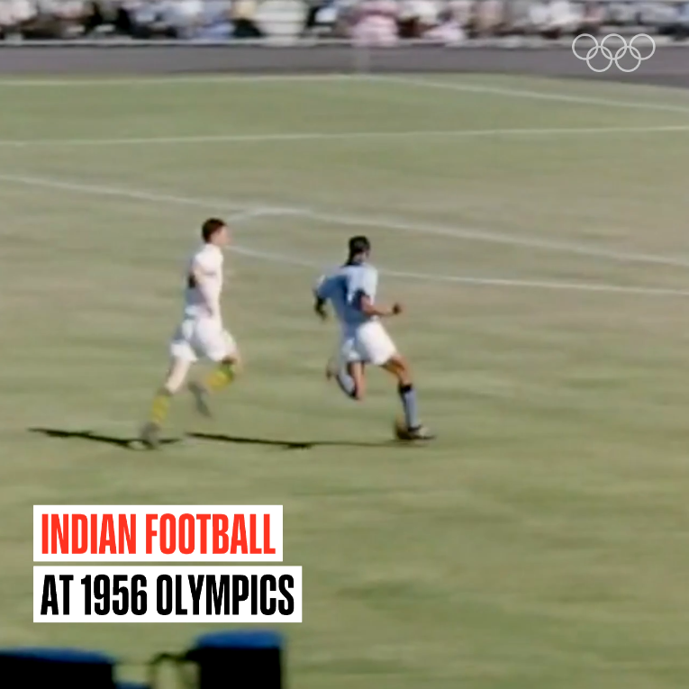 𝗠𝗲𝗹𝗯𝗼𝘂𝗿𝗻𝗲 1956 🇮🇳 🆚 🇦🇺 4️⃣-2️⃣ A memorable Indian Football team show for a reason! 💫 #IndianFootball