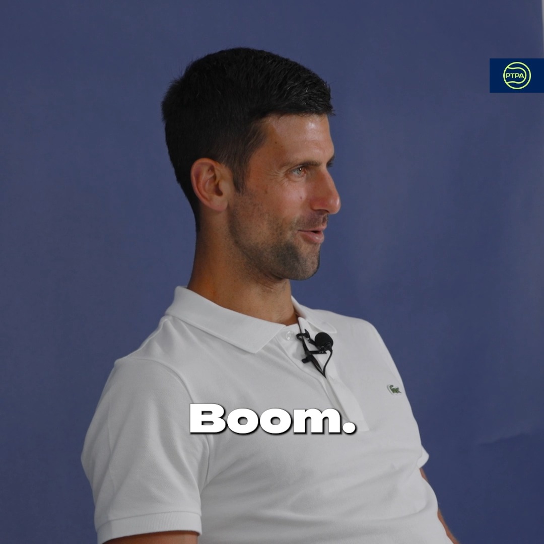 Lots of momentum in London. We’ve got some things to share. Stay tuned. 👀 Vasek Pospisil x Novak Djokovic