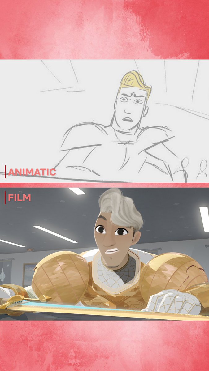 From storyboards to the final film, here's how Nimona's shapeshifting scene came to life.