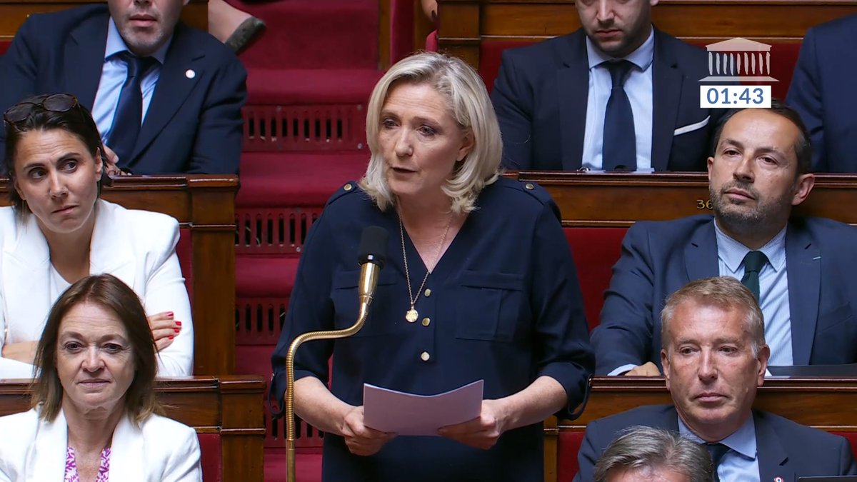 Alors que notre pays vient d’être livré au saccage et au pillage, je voudrais vous poser la question que se posent tous les Français : qu’avez-vous fait de la France ? Face au chaos sécuritaire, économique et judiciaire, admettrez-vous que le seul sursaut possible est national ?