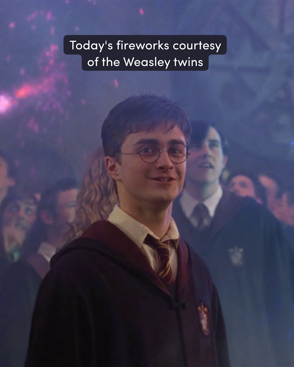 We hope you get to channel your inner Fred and George today 🎆