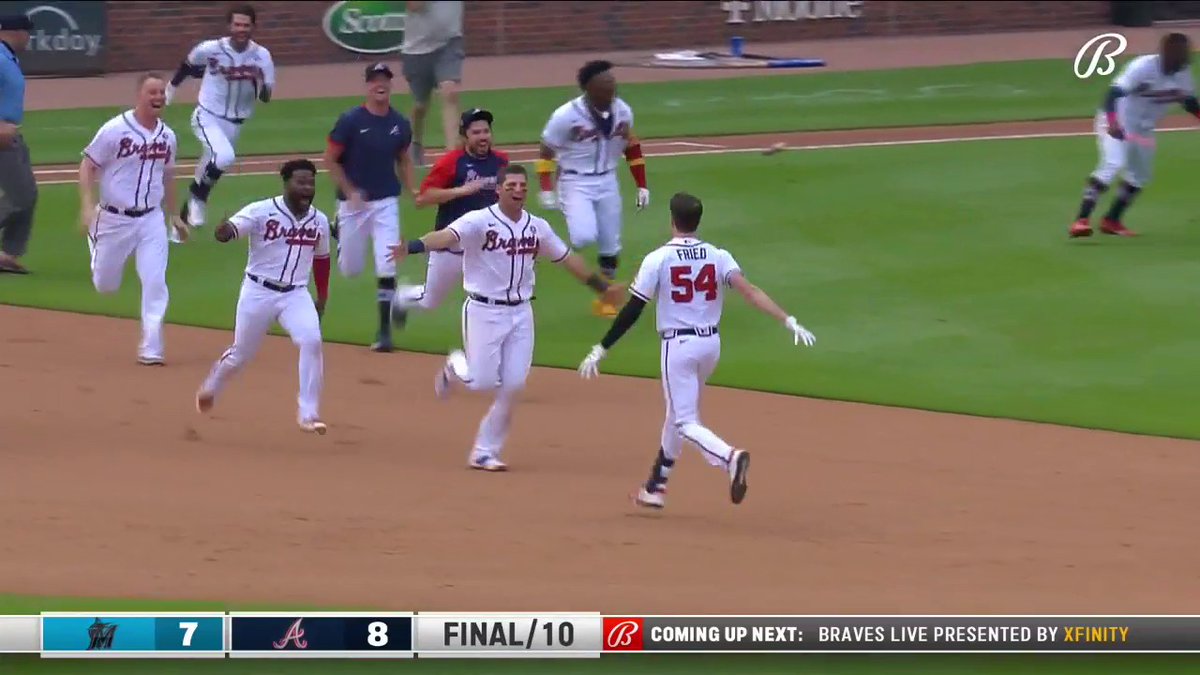 Two years ago today, the Max Fried walk-off.