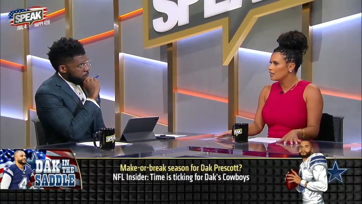 .Joy Taylor needs to see a miracle from Dak Prescott this season. “Dak isn’t talented enough to get to an NFC Championship game.”