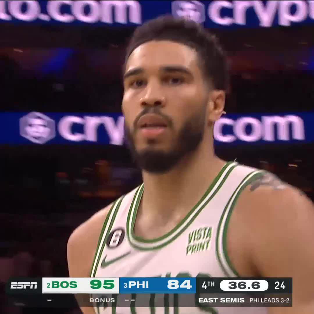 Never forget Doris Burke going SILENT for 4 minutes as Tatum cooked Philly in the clutch 💀