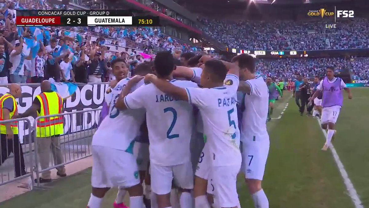 GUATEMALA TAKES THE LEAD 🇬🇹