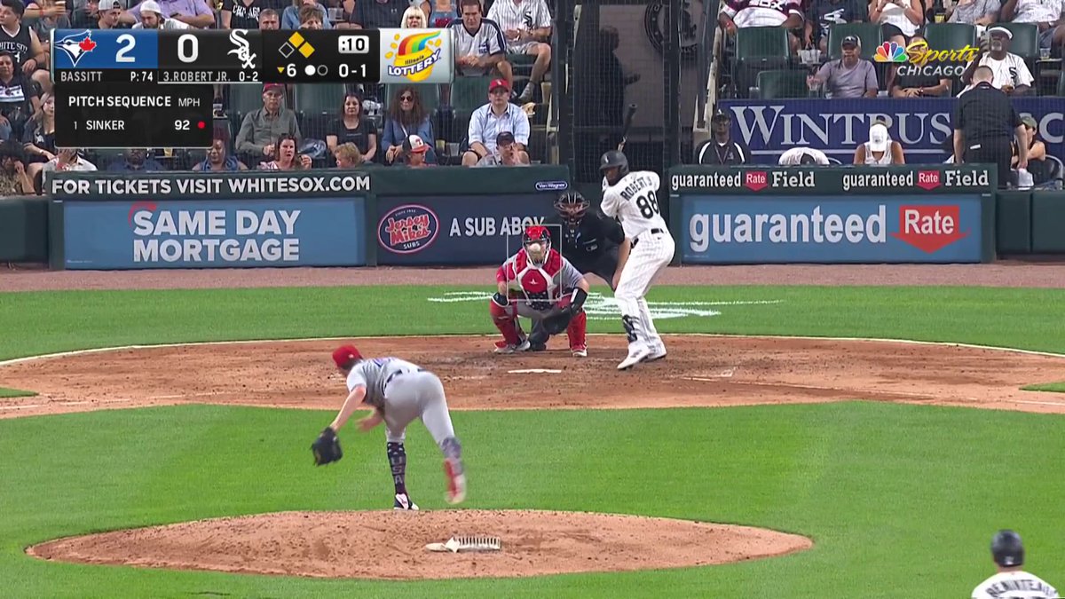 LUIS ROBERT JR. SETS OFF THE FOURTH OF JULY FIREWORKS WITH a 450-foot bomb! 🎆
