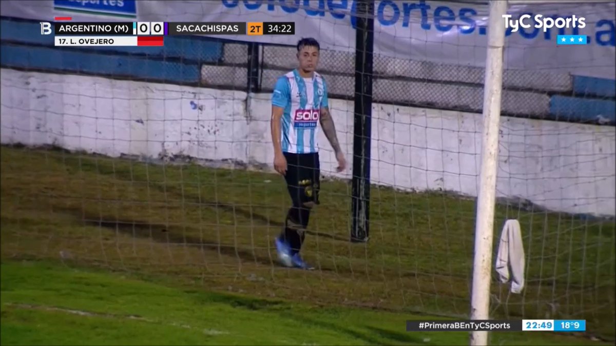 "Argentino de Merlo": Por la expulsión de Leonel Ovejero en el partido ante Sacachispas